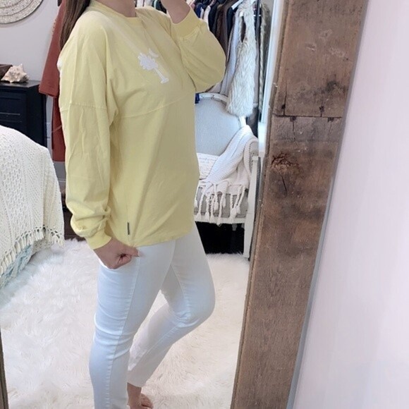 Spirit jersey size small yellow myrtle beach South Carolina top - Picture 3 of 9